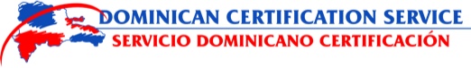 Dominican Certification Service